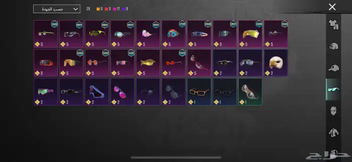 حساب ببجي مستوى78 6