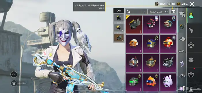 حساب ببجي 13