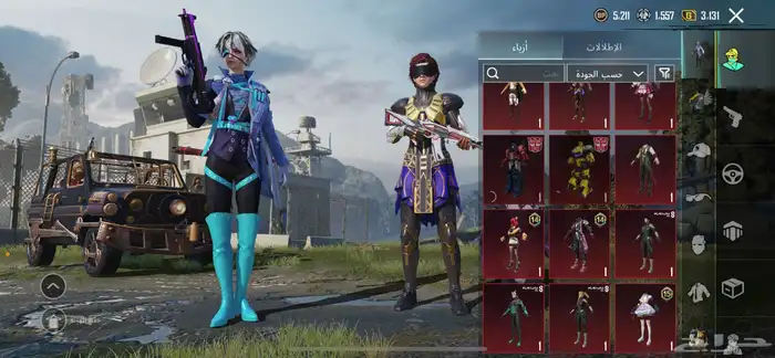 حساب ببجي للبيع 2