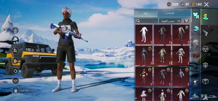 حساب ببجي للبيع او للبدل 0