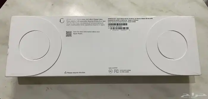 ساعة أبل اصدار 10 مقاس 46 أسود للبيع 1