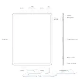جديد ايباد برو الجيل السادس 12.9 بوصة -2 تيرا-الشرق الأوسط 3
