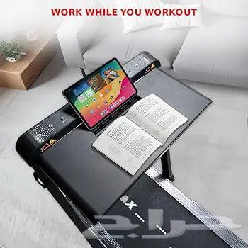 تريدميل 2في1 من باور ماكس شبه جديد 0