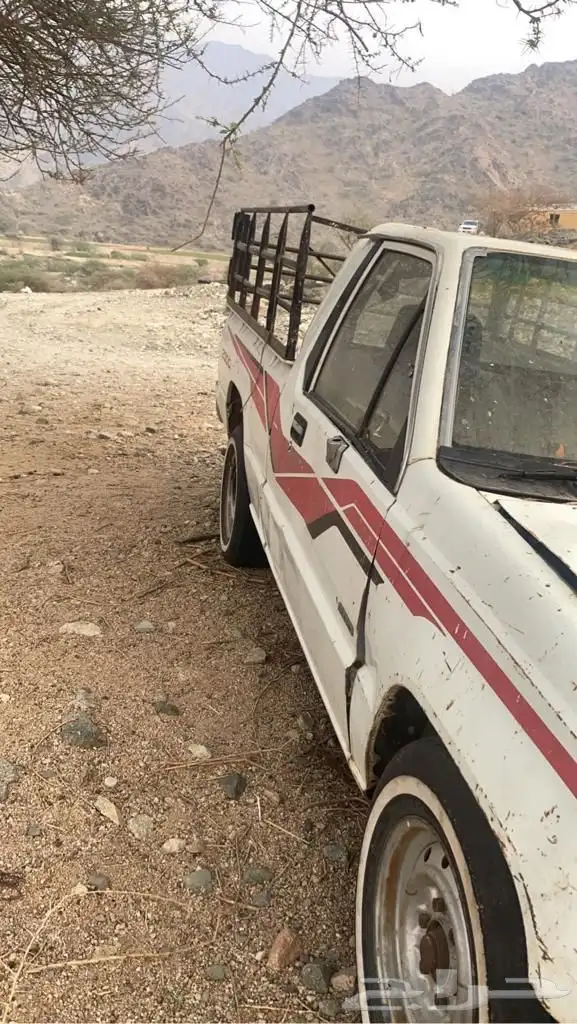 وانيت مستبيشي تشليح 2