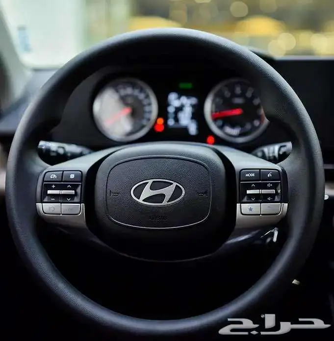 هيونداي اكسنت فليت 2026 - ابيض سقف اسود - سعودي 7