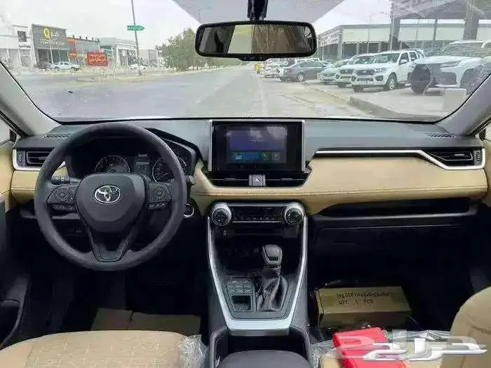 تويوتا راف فور جنط 17 ماكينة 2500 دبل 2025 بريمي كاش واقساط 8