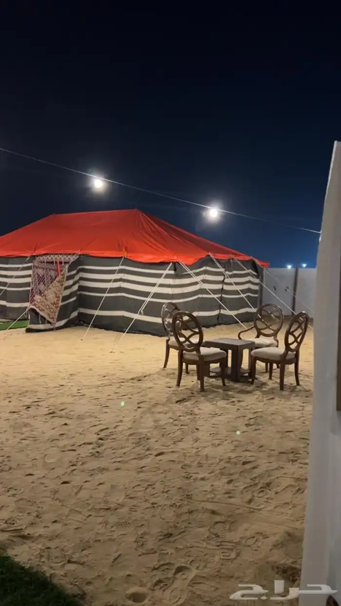 مخيم للإجار قسم رجال وقسم نساء 0