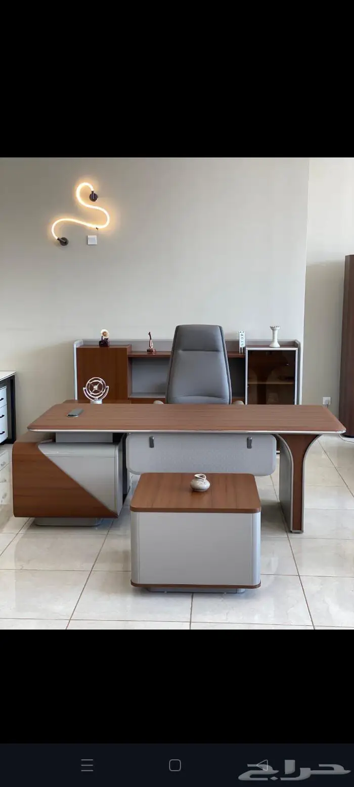 طقم مكتب فاخر و طاولة مكتبي اجتماعات كل متوفر سعر الجملة 2