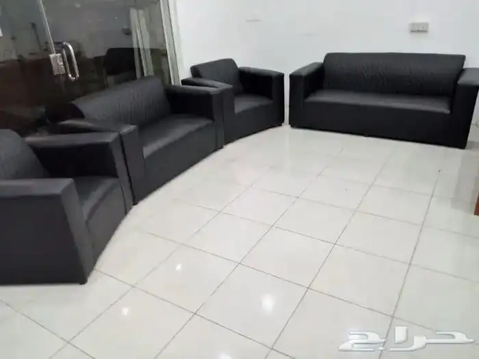 كنب مكتبي جلد فخم متوفر جديد 10