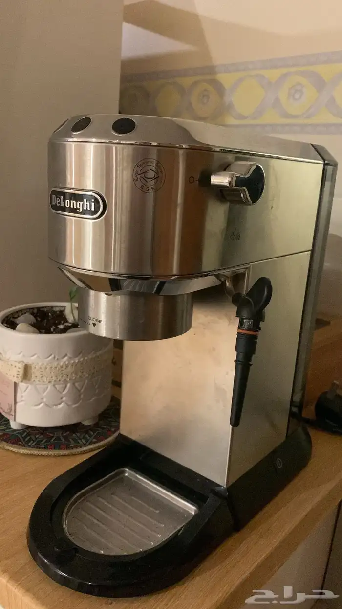 ديلونجي ماكينة صنع الإسبريسو 1.1لتر 1350 واط رمادي 0