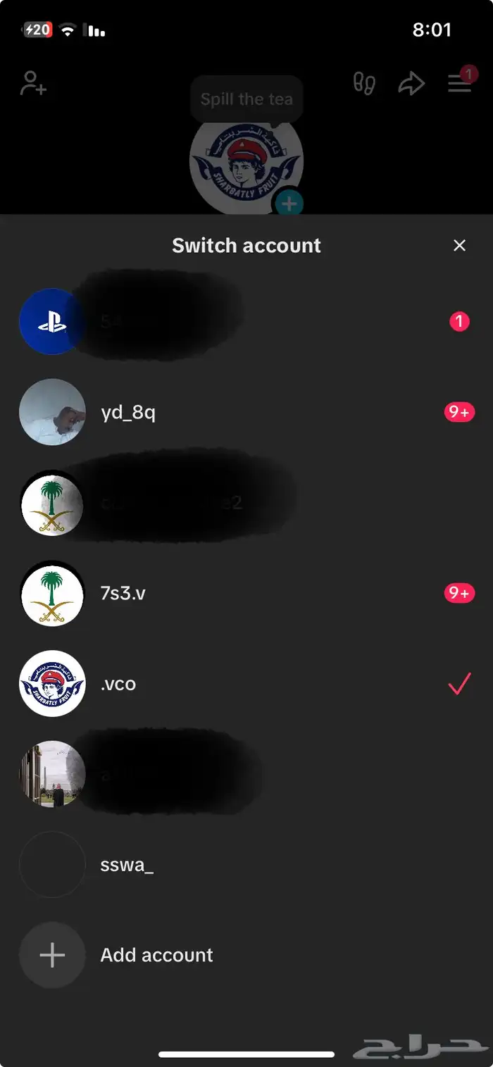 يوزرات تيك توك 0