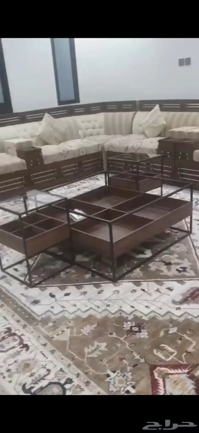 كنب خشبي 11 قطعة 1