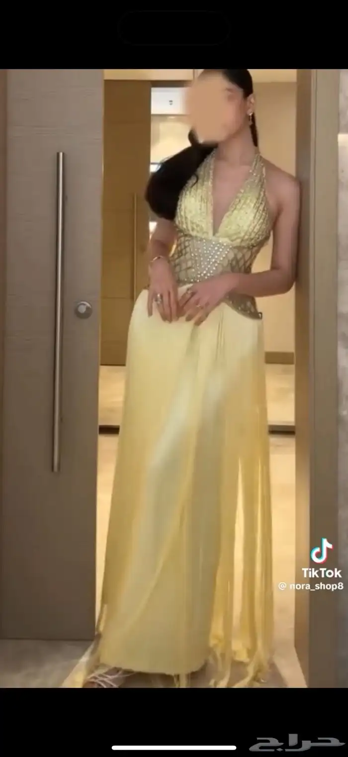 فستان من المصممه ام نمر 3