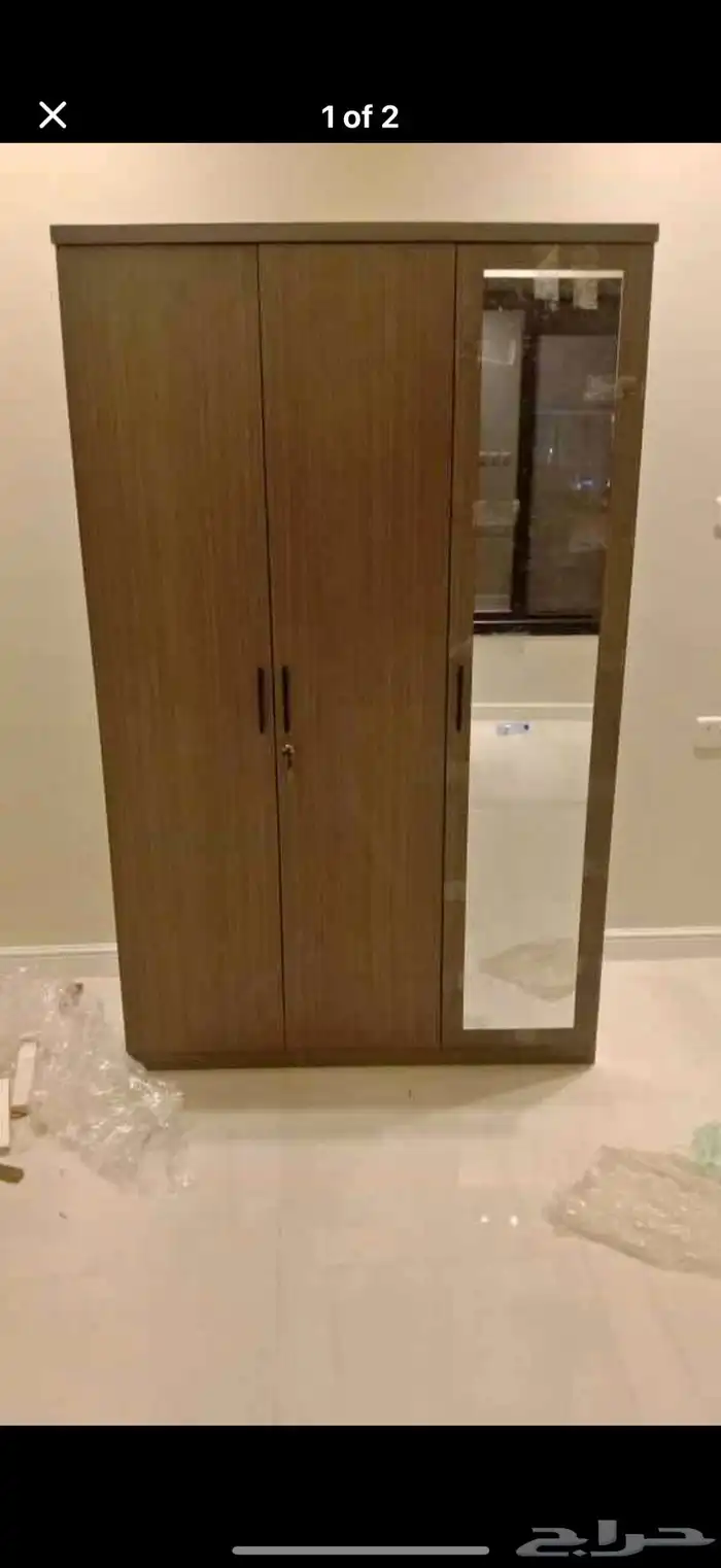 new 3 doors wardrobesجديد 3 درفه دواليب 0
