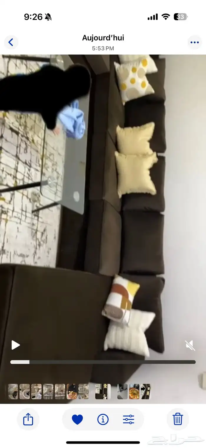 كنب كامل للبيع مع زوليه 0