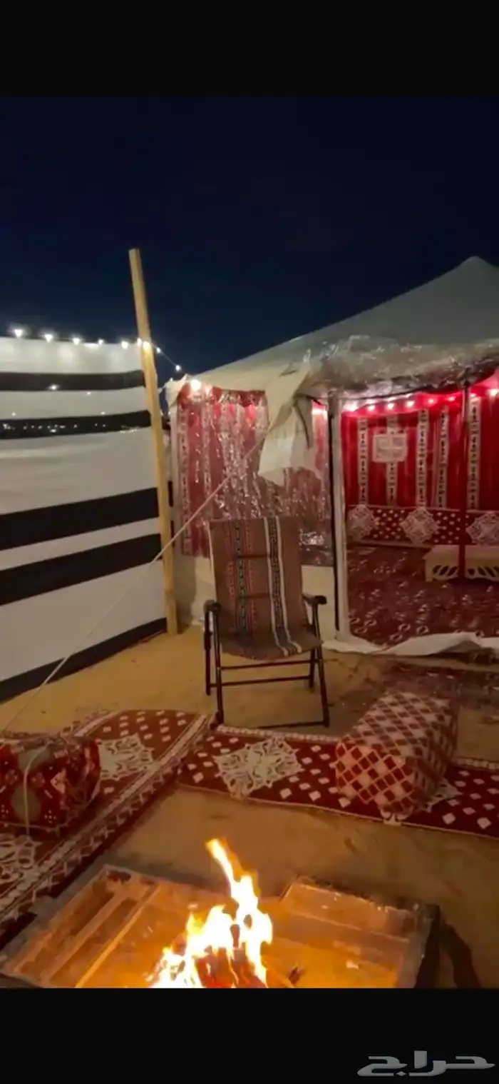خيمه للايجار بالساعه او يومي 1