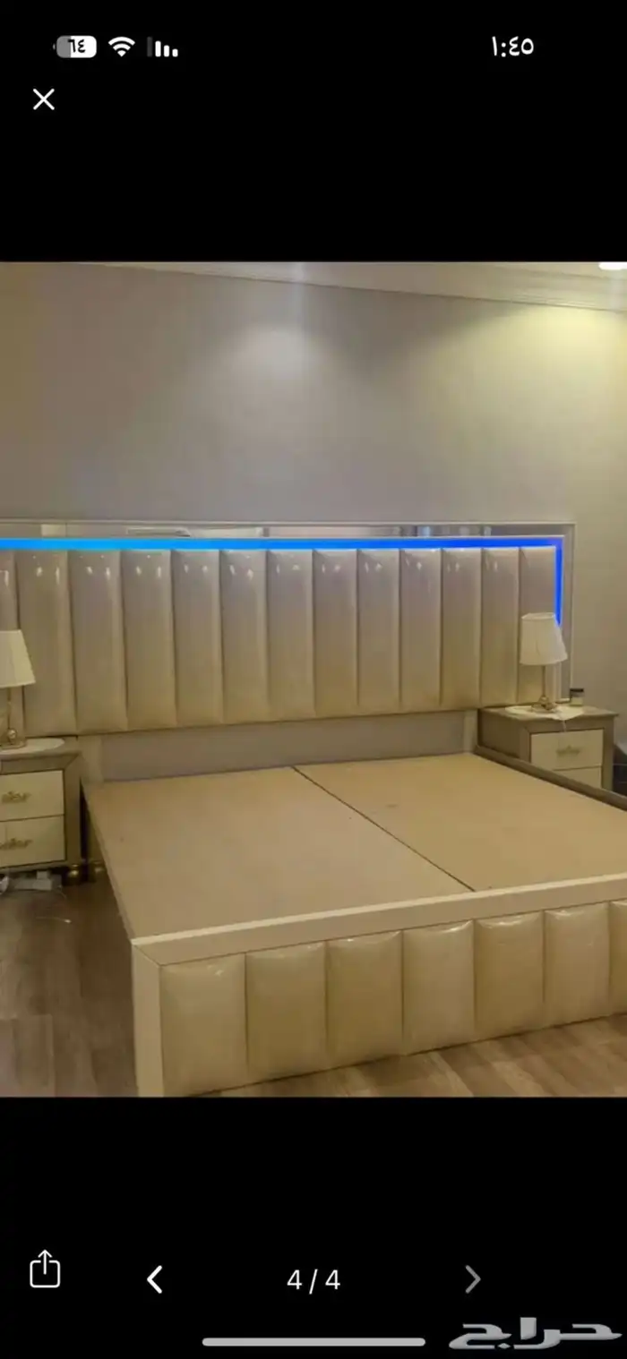 سرير   وثنين كومدينا  شفنيره   وتسريحة فقط .. 0