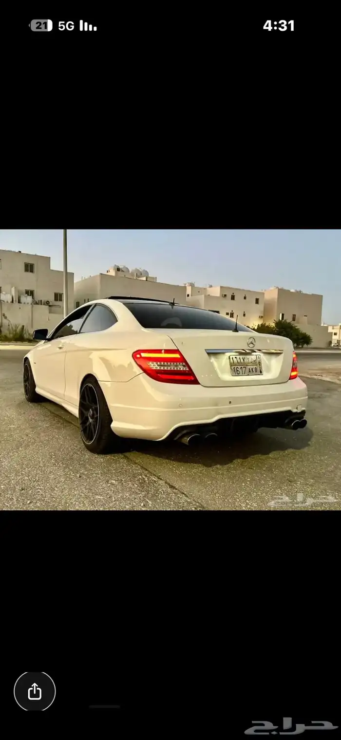 مرسيدس c200 كوبيه محول amg 0