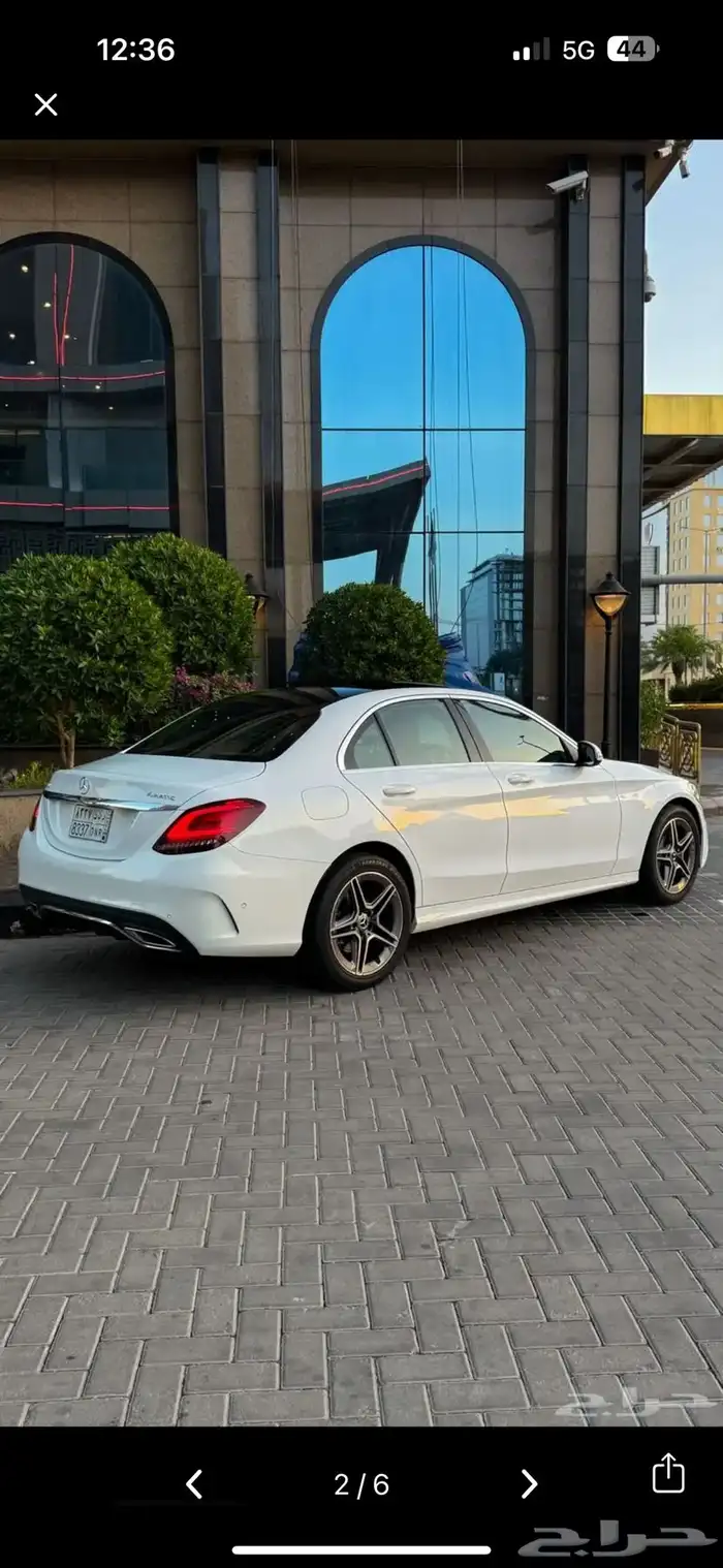 للبيع مرسيدس c 200 موديل 2020 خليجي 3