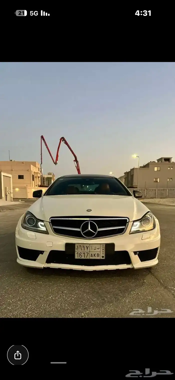 مرسيدس c200 كوبيه محول amg 1
