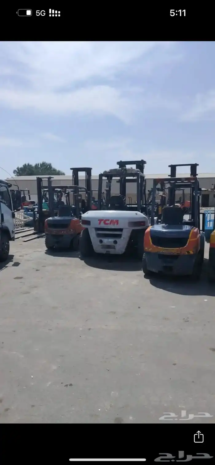رافعه شوكيه فوركلفت سيزرلفت للايجار Forklift Sealift 3
