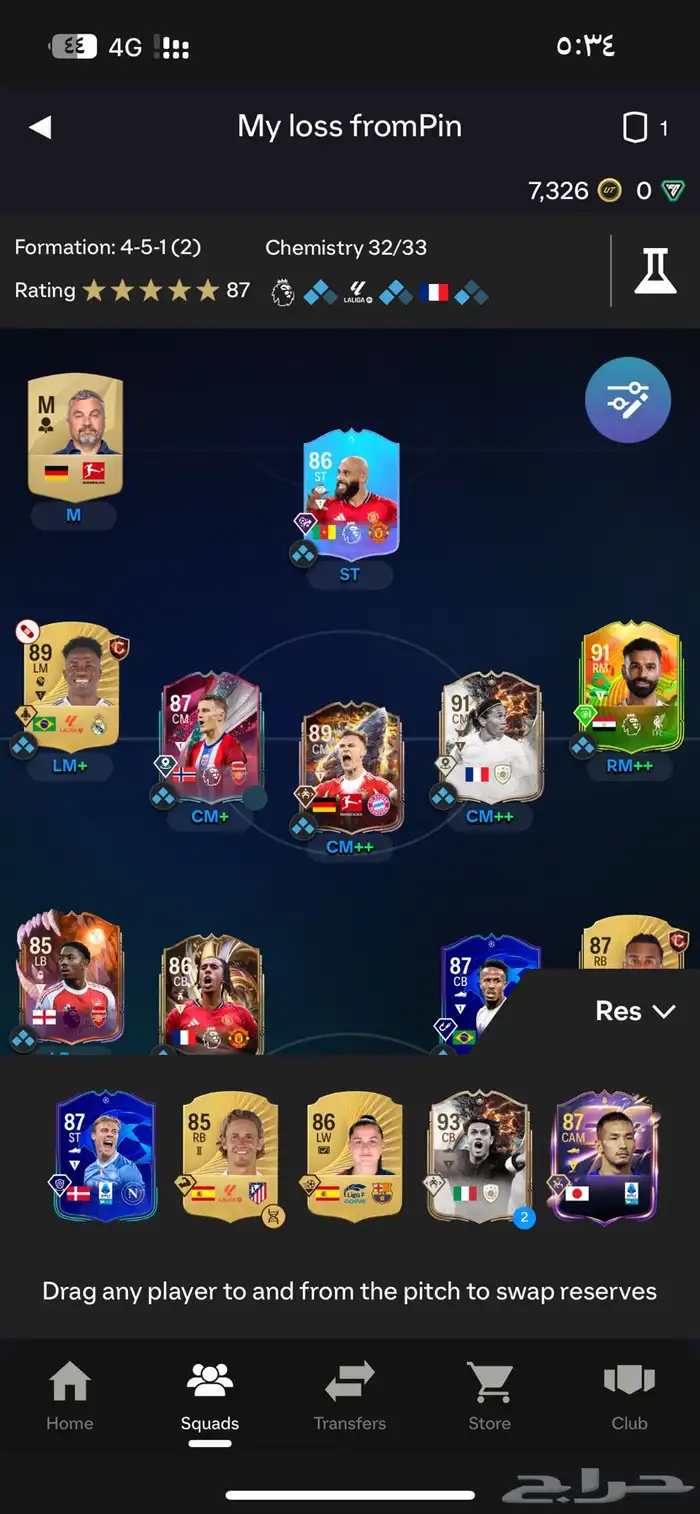 تشكيله FC26 فيفا 2