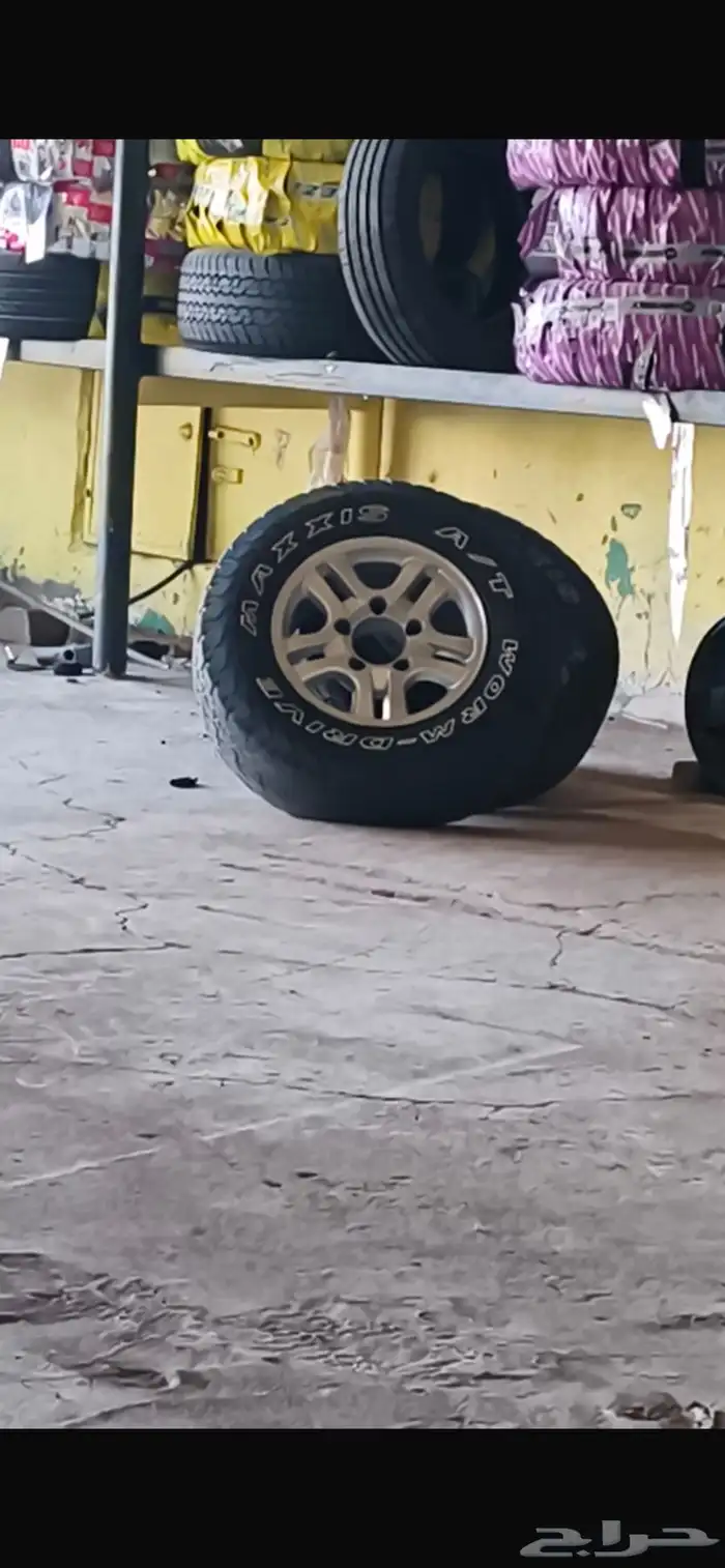 جنوط لكزس وتباريز 4 بدون كفرات و 4 مع مفرات الجميع 8 حبات 1