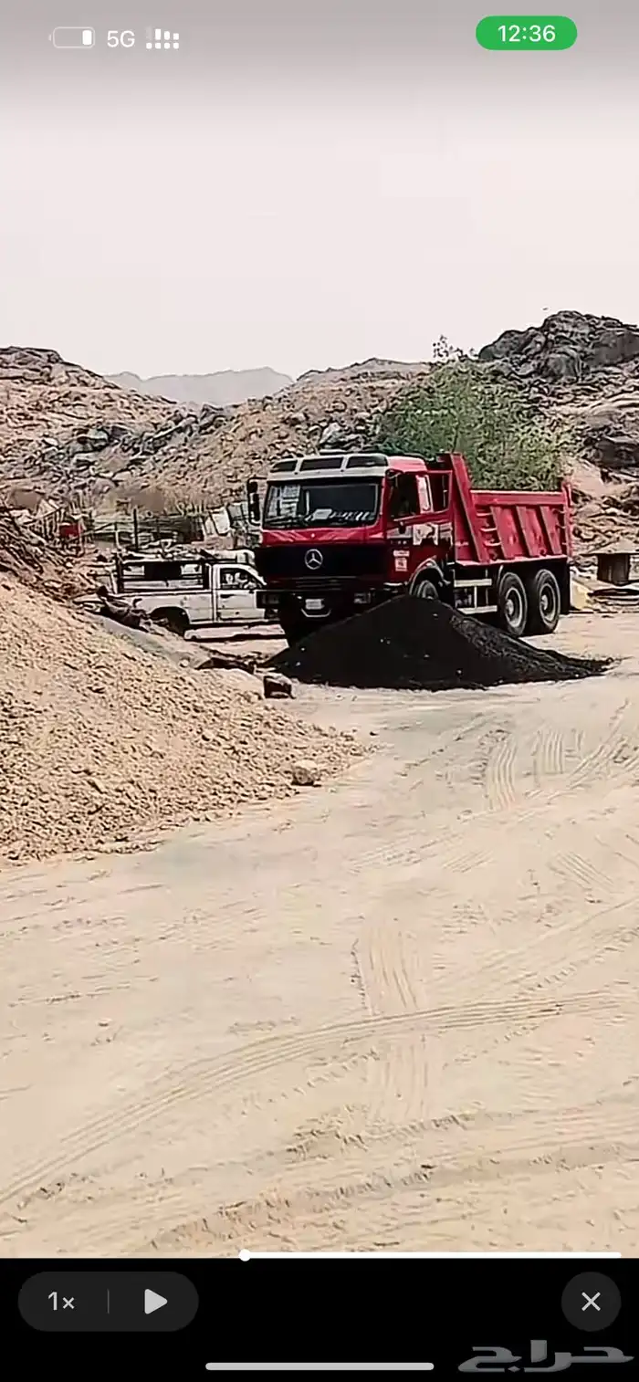 بطحاء رمل أسمنت دفان بحص خرسان 0