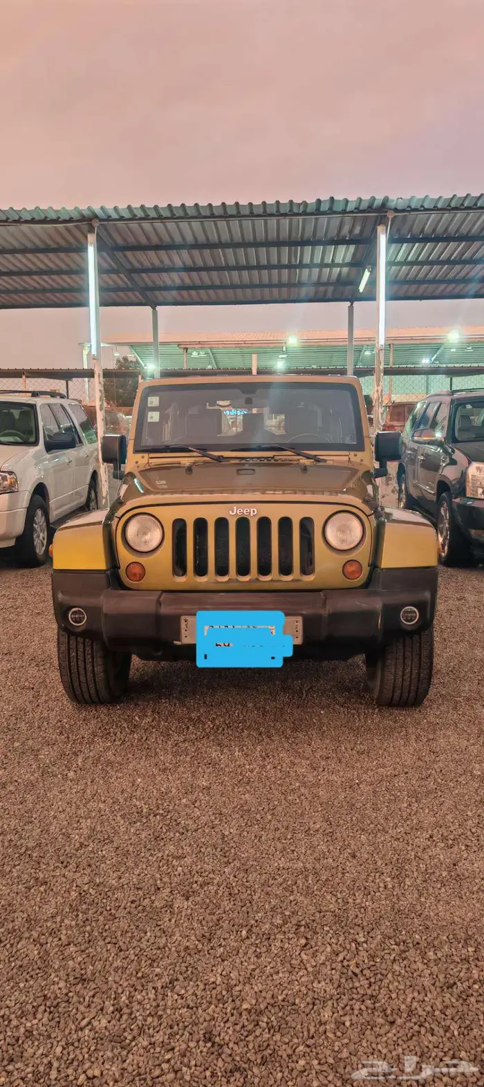 رانجلر 2007 ماشي 289000 بودي بلد وعليه حمايه 9