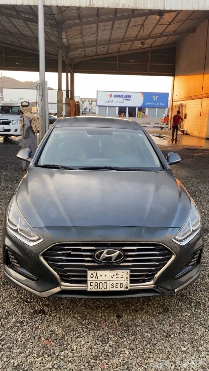 سوناتا 2019 للبيع بدي مكينه قير شرط 4