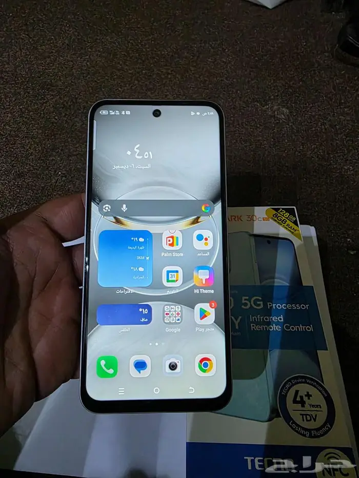 للبيع جوال تكنو سبارك 30c نظيف جدا SPARK 2