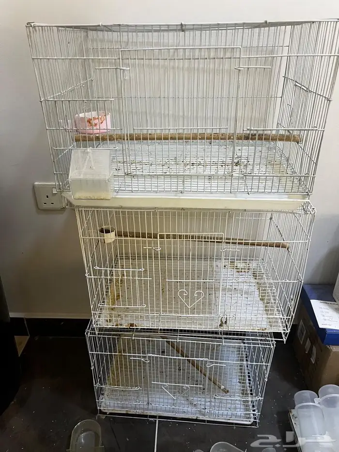 اقفاص متنوعه للبيع 0