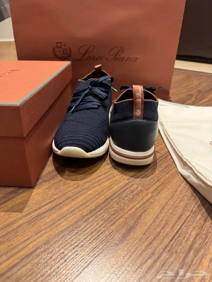 جزمة لورو بيانا اصلي جديدة مع فاتورة شراء 2