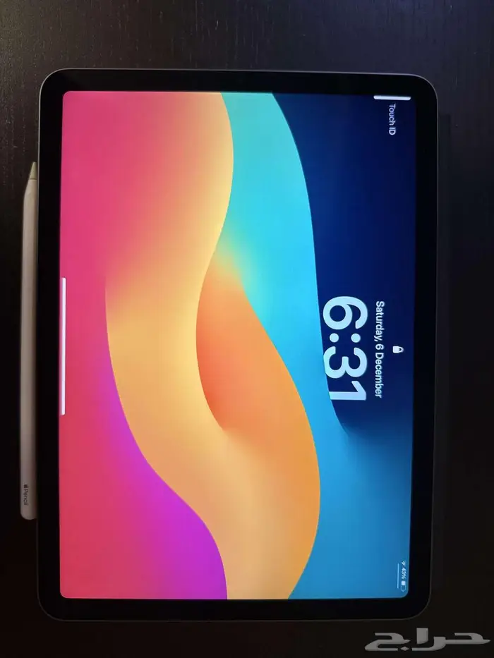 iPad Air M1 256GB - ايباد اير M1 5 (قلم وكيبورد) شبه جديد 1