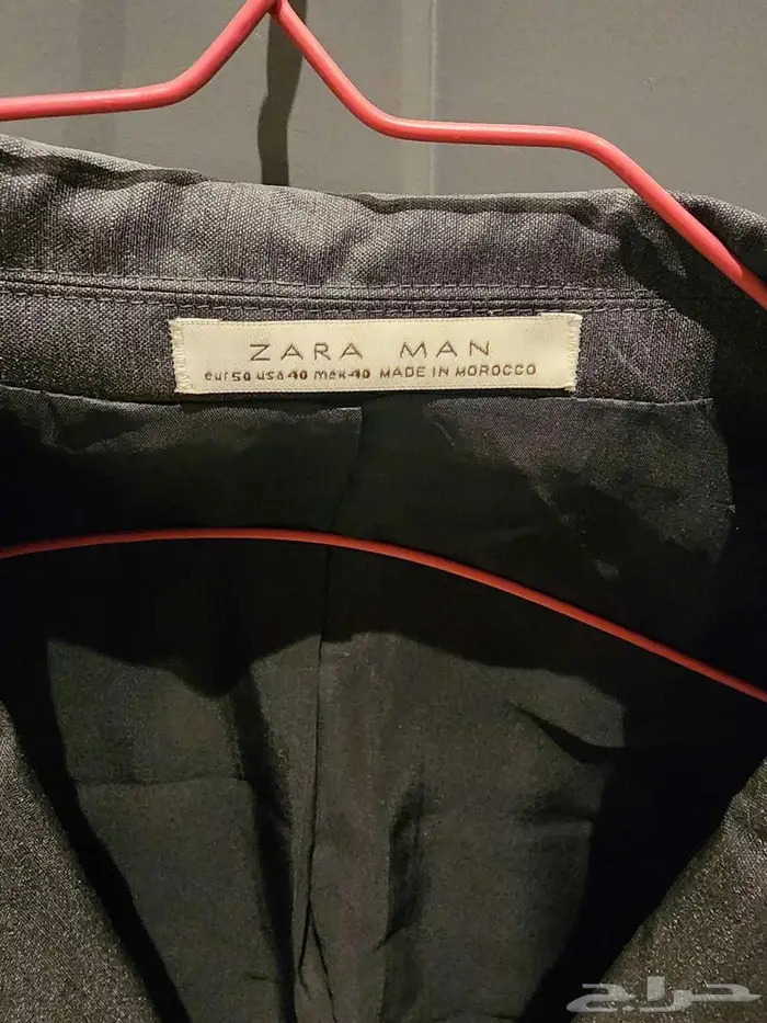 كوت رمادي رجالي من زارا 1