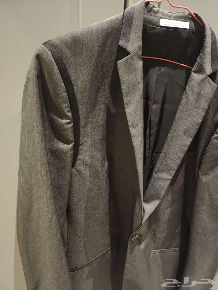 كوت رمادي رجالي من زارا 4