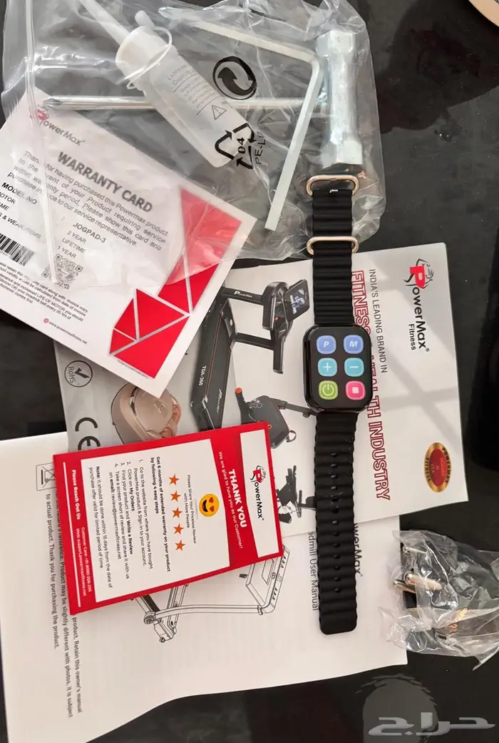 تريدميل 2في1 من باور ماكس شبه جديد 6