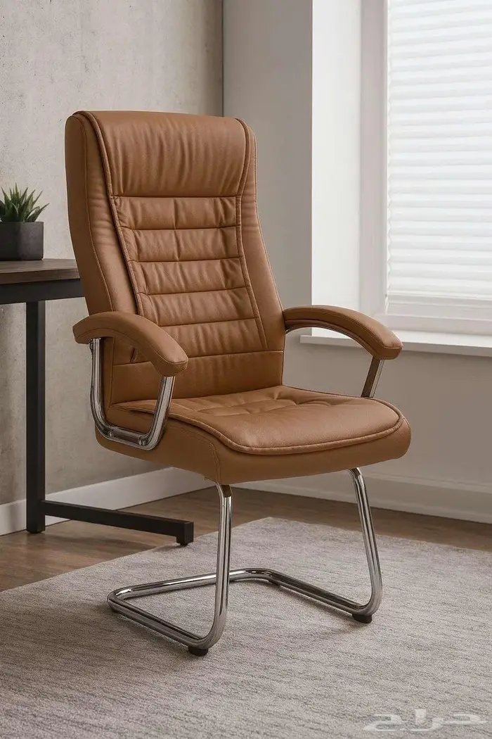 مكاتب وكراسي فخمة بأسعار كراسي شبك وجلد بجودة عالية. 7