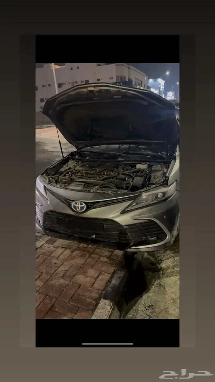 كامري هايبرد 2021 تشليح ب 30 الف 0