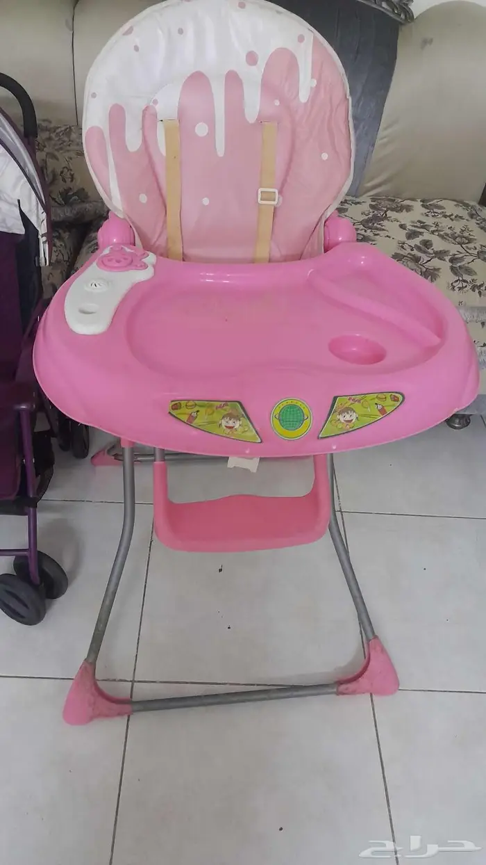 سرير وعربة أطفال 3