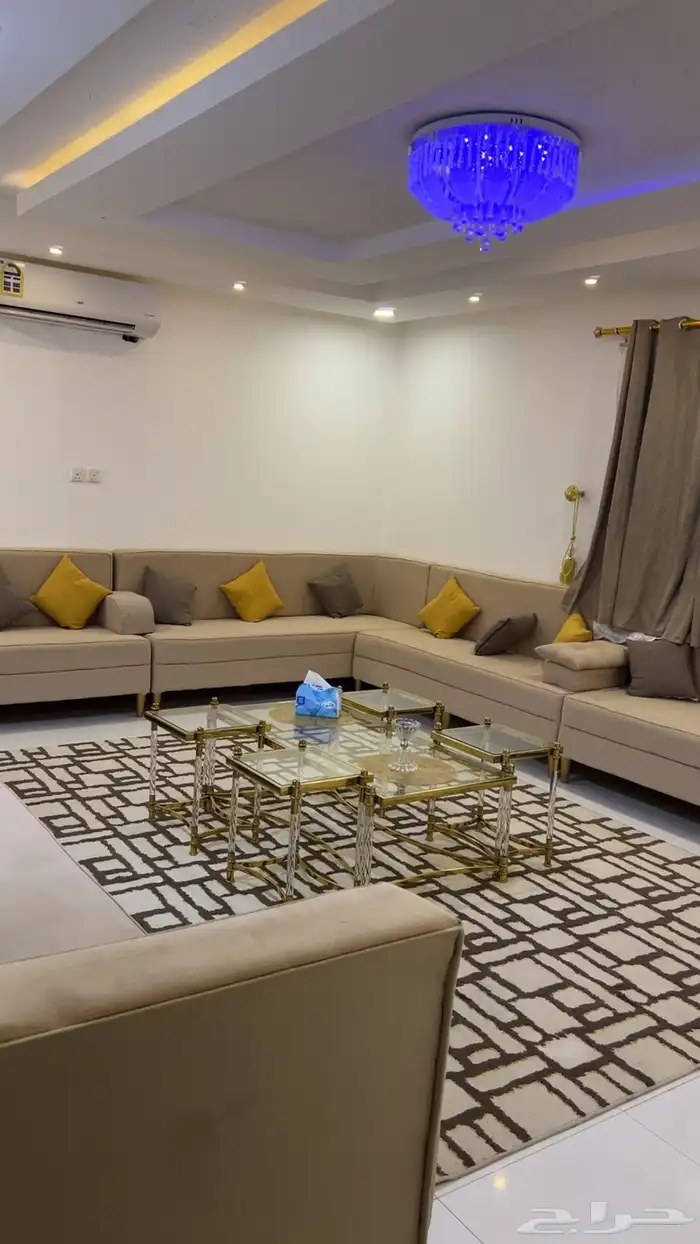 كنب مجلس رجال 6.5 في 4.5 2