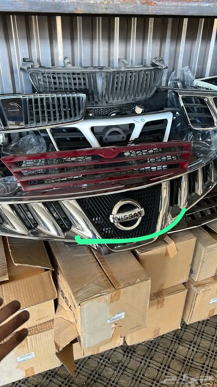 شمعات نيسان مورانو جديد اصلي ارباقات نيسان وجنوط 2