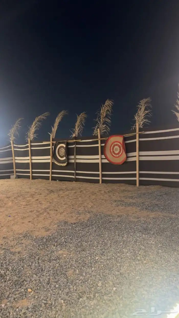 مخيم في حي السنابل للايجار اليوم 6