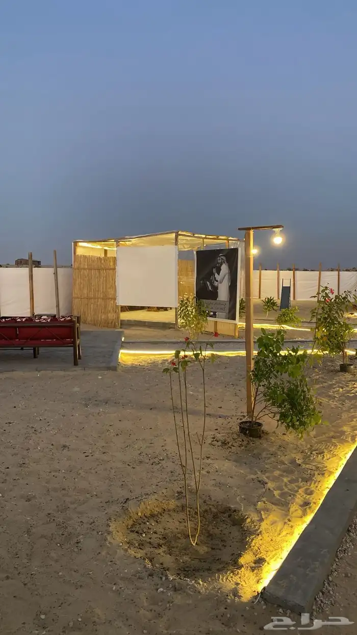مخيمات للايجار قسم وسط رقم (2) يومي اسبوعي 4