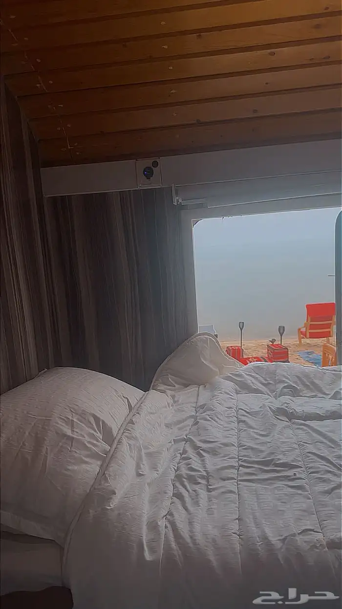 كرفان للإيجار على البحر مباشره 5