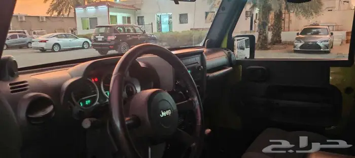 رانجلر 2007 ماشي 289000 بودي بلد وعليه حمايه 6