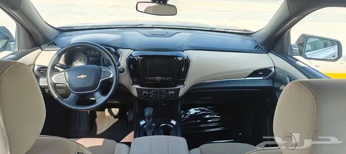 للبيع شيفروليه ترافيرس 2022 LS فضي ممشى 48000 كم فقط 7