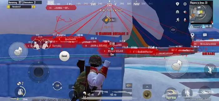 هاك ببجي iOS واندرويد 7