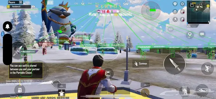 هاك ببجي iOS واندرويد 5