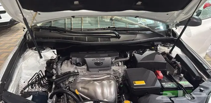 كامري تويوتا 2016 ابيض ماشي 35 الف كيلو وكاله 8